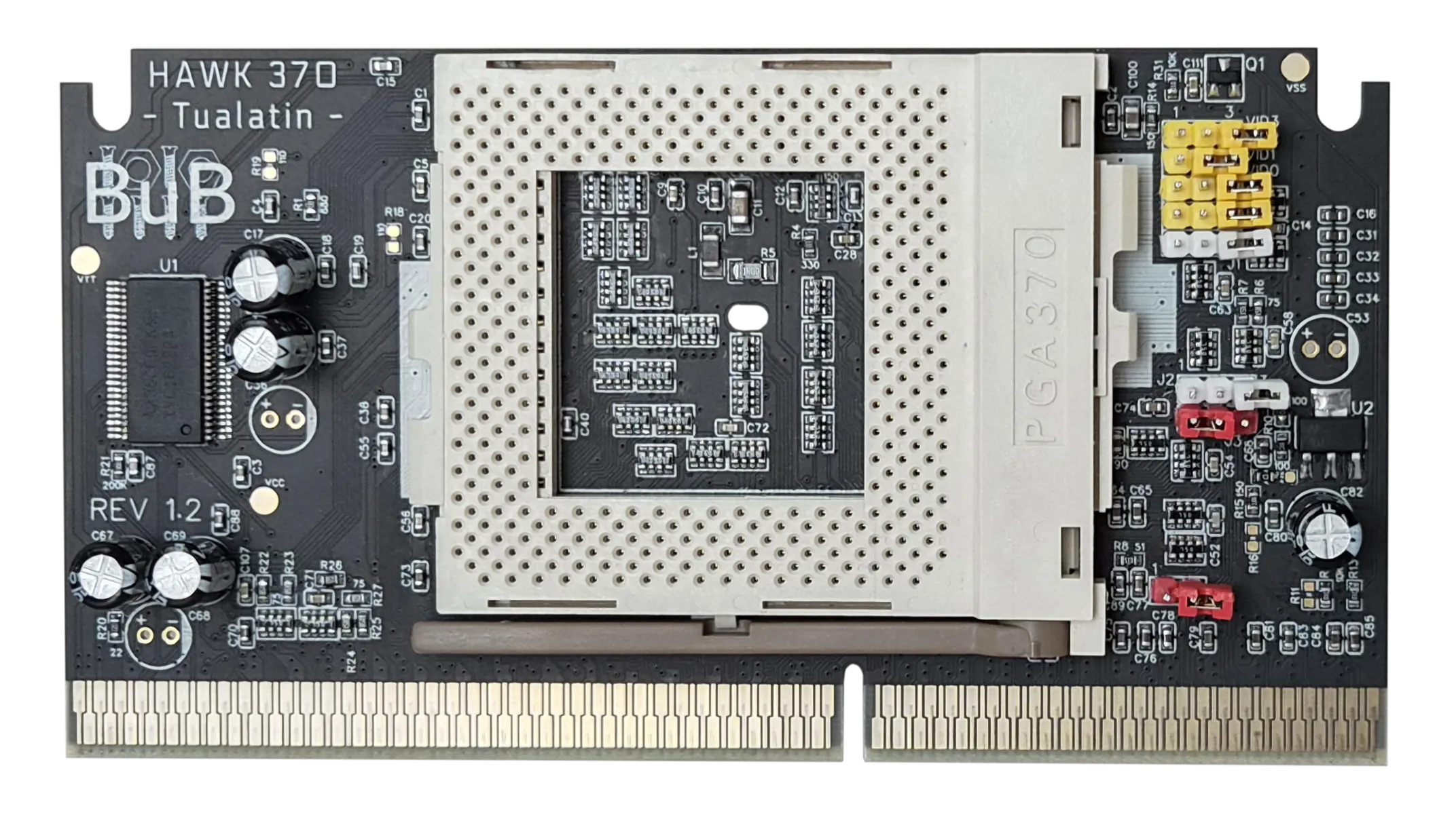 HAWK 370 slotket adapter, final look
